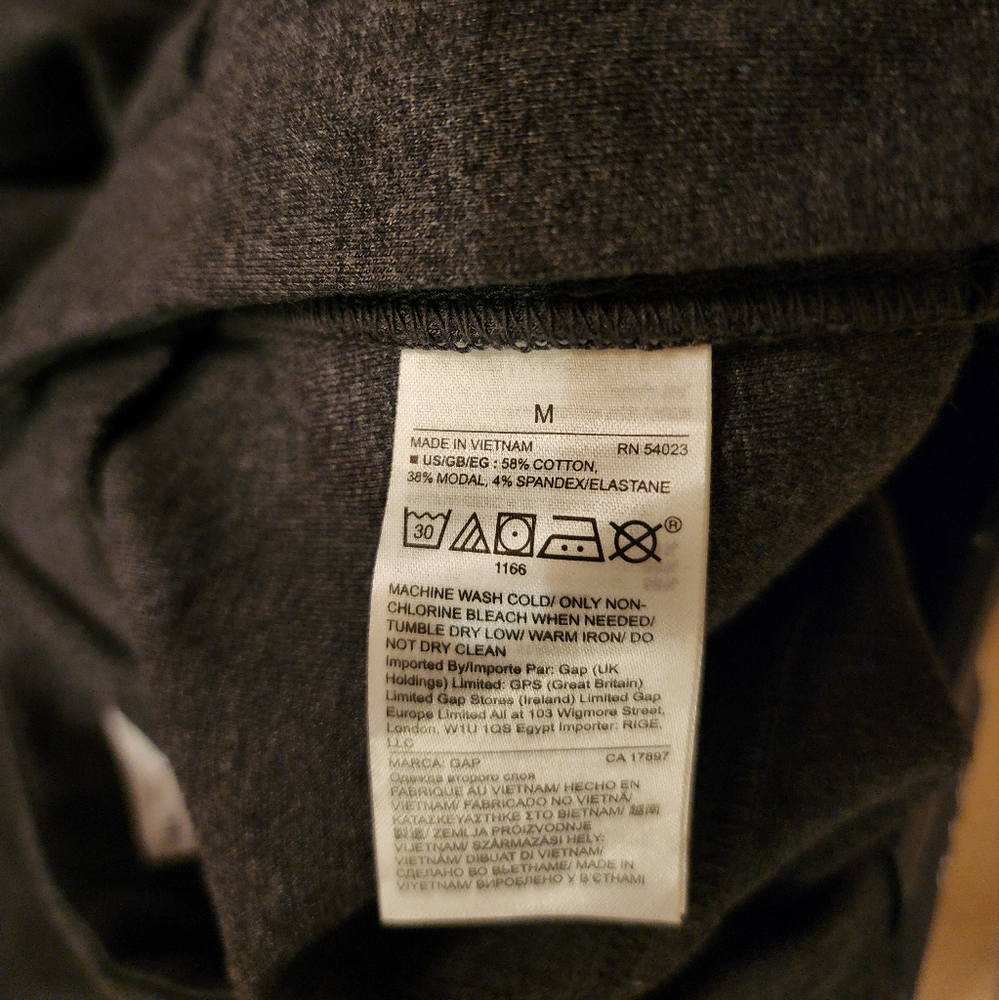 NWT Gap side zip leggings size M - Picture 5 of 8